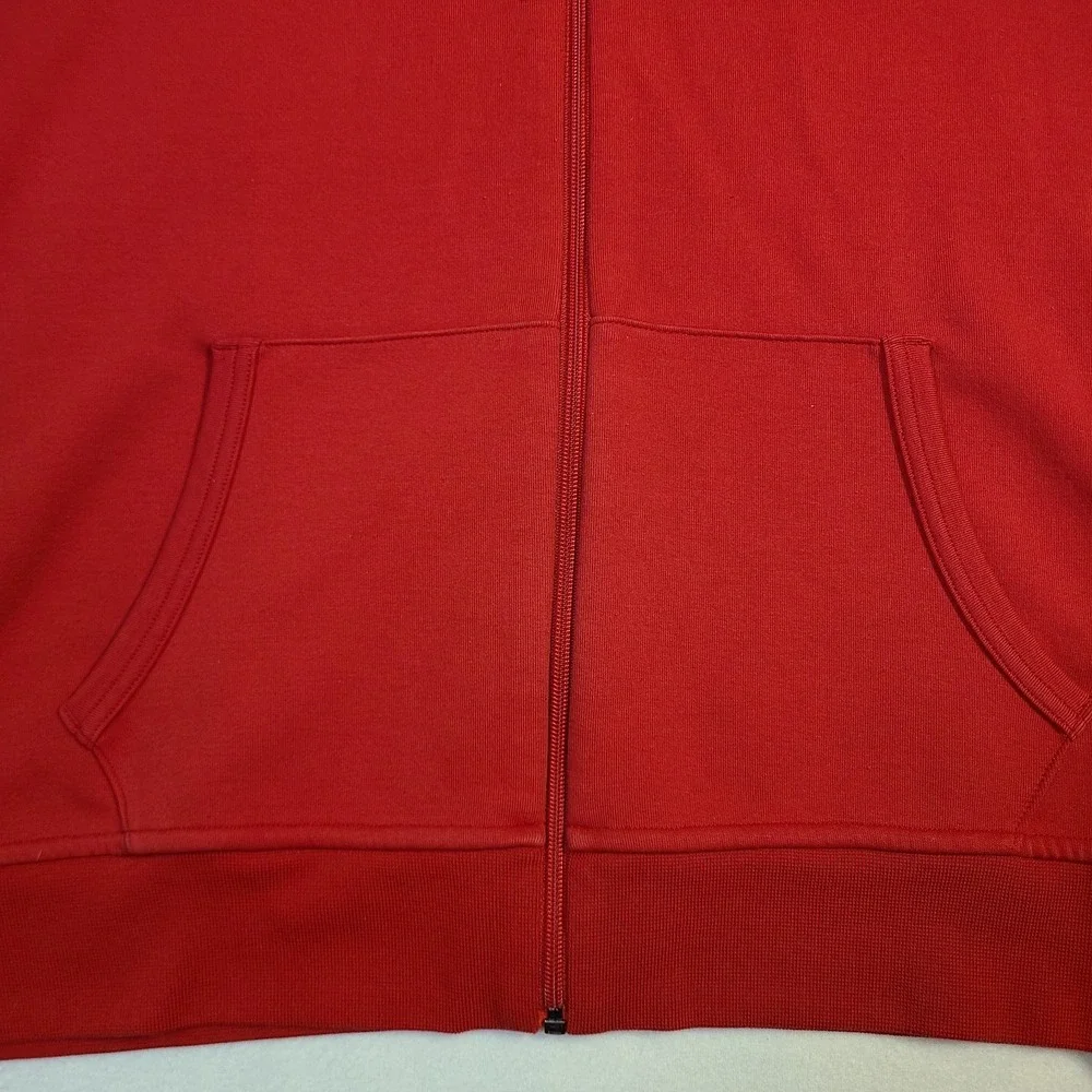 Polo Ralph Lauren Full Zip Big & Tall Hooded Hoodie Sweatshirt with Pony - Red